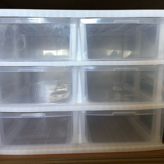 受付終了 カインズ チェスト クリア おいも 長泉なめりの収納家具 タンス 衣類収納 の中古あげます 譲ります ジモティーで不用品の処分