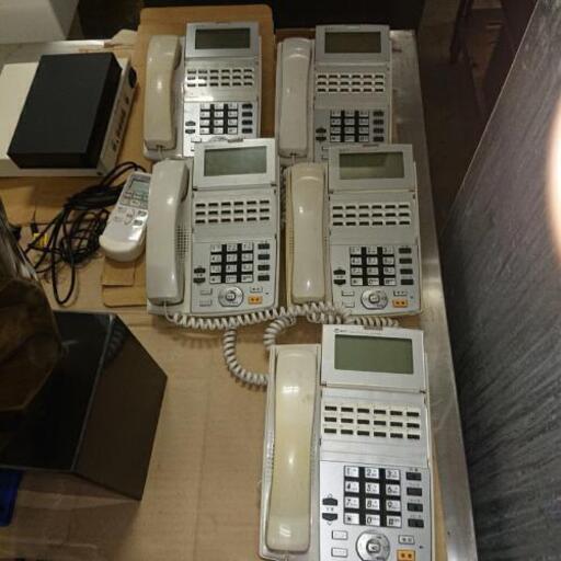 会社用電話機 型ACD08-0359001 5台セット！安いです！
