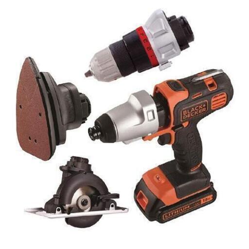 ブラックアンドデッカー(Black + Decker)\nブラックアンドデッカー マルチツール 18V EVO183P1