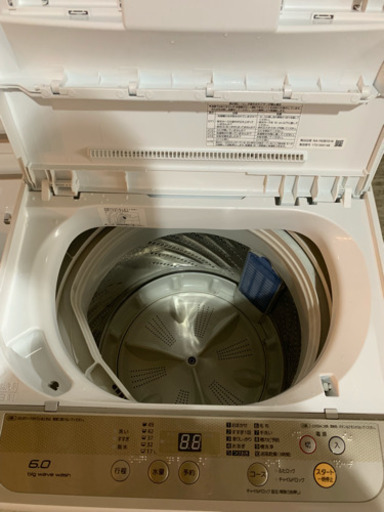 K163 Panasonic製2017年6kg洗濯機 NA-F60B10-