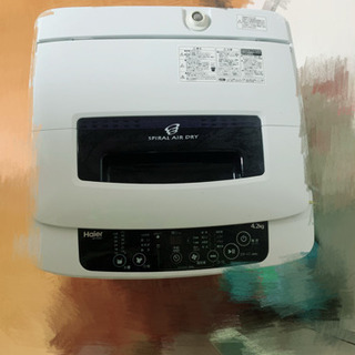 ハイアール 2016年製 洗濯機