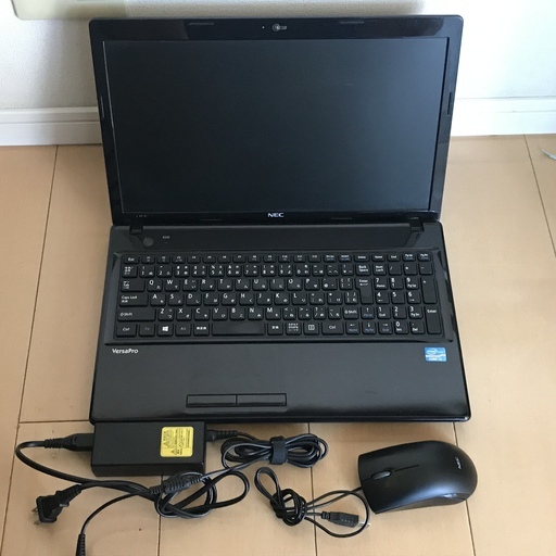 中古　NEC　ノートパソコン　PC-VJ24LFWZ3SRH改