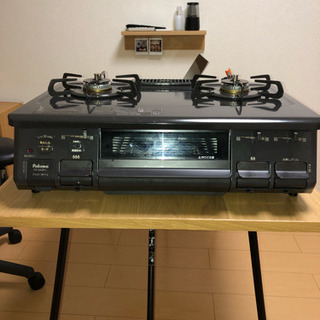 2019年新品購入プロパンガス用ガステーブル PA-S42B-L