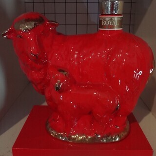 干支ボトル サントリーローヤル15年7個、12年物5個 600CC 12個