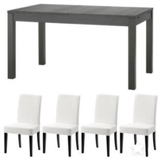 IKEA　ダイニングテーブル＋チェア4脚セット