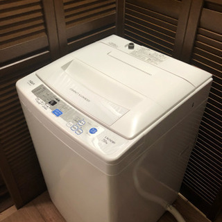 アクア 7kg洗濯機設置・配送無料風乾燥搭載 当日配送⏰夜中遅くても可能 − 大阪府