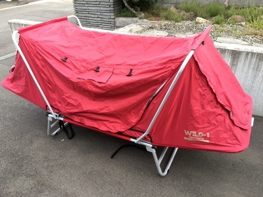 【値下げ】テント イージーキャンパー ワイルドワン ソロ テント コット Qualtz WILD-1