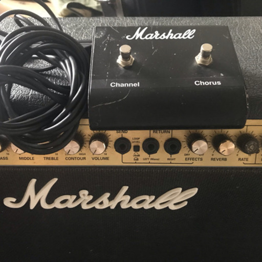 【決まりました】訳あり Marshall/マーシャル ギターコンボアンプ VALVESTATE S80(Model8240) フットスイッチ付き