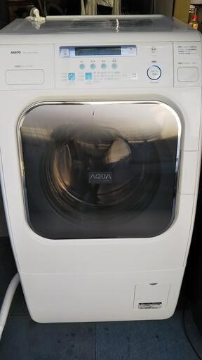 SANYO　ドラム式洗濯乾燥機　９ｋｇ　セール品