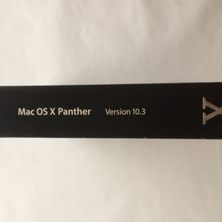 Apple Panther Ver.10.3 中古品