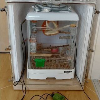 (お値下げしました)ハッピーケースさんの防音ケース(インコのケージ用)