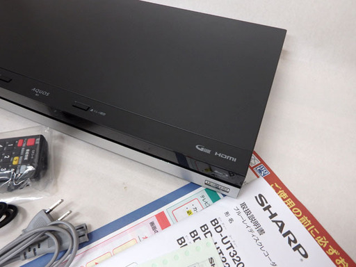 新品同様 シャープ BD-UT2200 AQUOS BDレコーダー/ブルーレイディスク