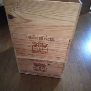 ワインの木箱　1つ500円