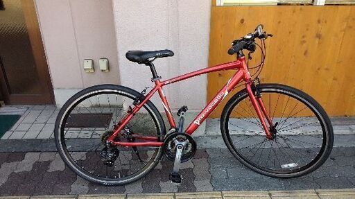 Pro-vocatio NASCI[ナスキー]700c クロスバイク アルミ/21speed/レッド