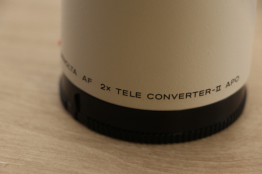 MINOLTA AF 1.4× TELE CONVERTER-II APO / 2× TELE CONVERTER-II APO 2点セット (9UP812YGGw)