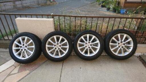 最終値下げ ホイール・ナット付スタッドレス 215/55R17 19年1月購入