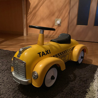 乗用玩具 yellow cab TAXI