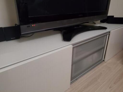 【お譲り先決定済】(中古) IKEA BESTÅ 組み合わせテレビ台