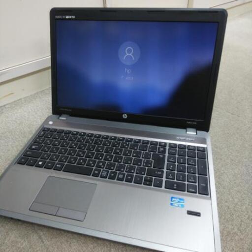 「受付終了」hpのProBook4540s  i5/Win10/500g/8G/office