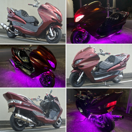 【YAMAHA マジェスティ】スピーカー、アンプ新品！！全国どこへでもOK！！