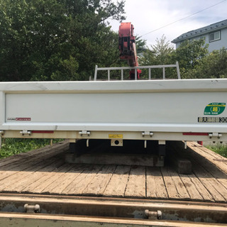 ユニック トラックの荷台 鉄板張 フック付 2t 3t キャンター