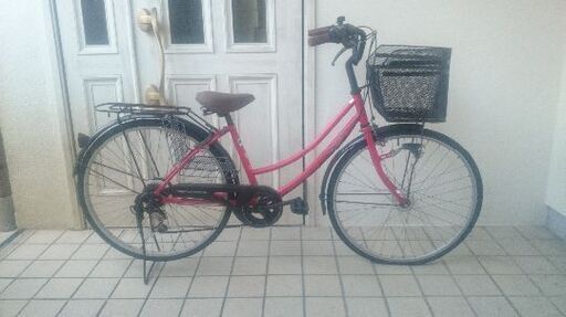 …更新…【安全点検・整備済み✨】26インチ6段変速オートライト自転車