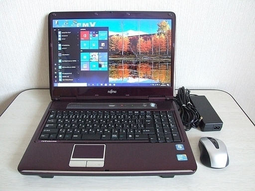 高速SSD240GB搭載 Fujitsu FMV-BIBLO NF/E50 ノートパソコン 9