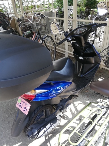 スズキ アドレスV125S 青 走行距離11,800キロ 自賠責二年付き アドレス