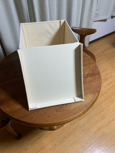 無印良品 帆布 収納ボックス 折りたたみ 現在廃盤 ちびかつ 北朝霞の収納家具 収納ケース の中古あげます 譲ります ジモティーで不用品の処分