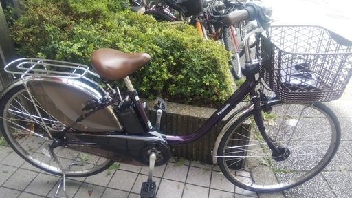 試乗車特価　Panasonic　電動アシスト自転車　VIVI　DX　パープルカラー