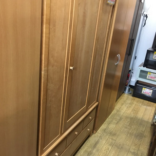 10/31 値下げ 参考上代約30万円 北の住まい設計社 クローゼット メープル無垢材 日本製