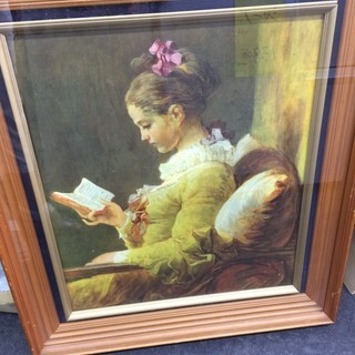 ジャン・オノレ・フラゴナールの絵「読書する少女」