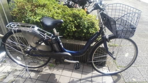 YAMAHA　PAS　ナチュラL　ブルー　電動アシスト自転車