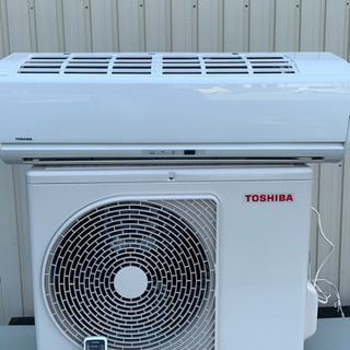 TOSHIBA 東芝 ルームエアコン 2.2kw 18年製