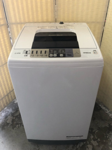 高年式‼️日立2018年製7kg洗濯機