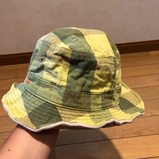 【0円】【中古】リバーシブル 帽子