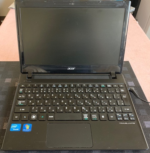 ノートパソコン　Acer TravelMate B113E-N82C /１1.6インチSSD搭載