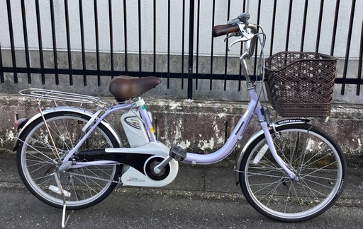 ＜超美品＞パナソニック VIVI・SS BE–ENS033P・ 20インチ電動アシスト自転車 3段変速、ライトLED