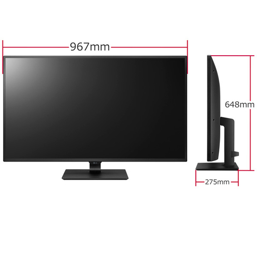 LG　4Kモニター ディスプレイ　43UD79-B