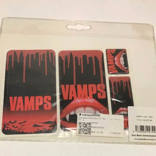 VAMPS グッズ スマホデコレーションステッカー