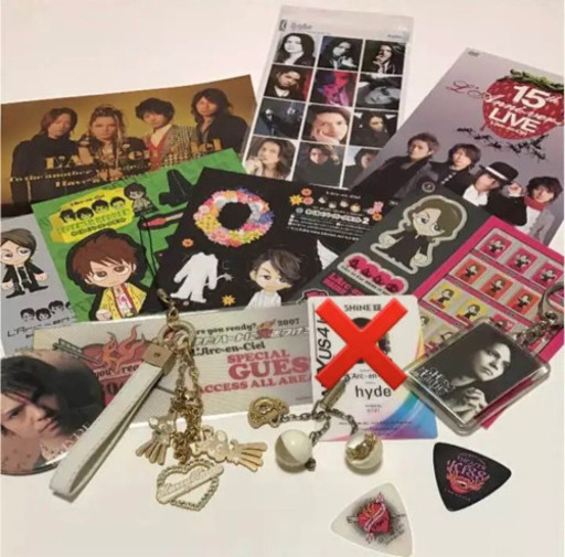 L'Arc〜en〜Ciel グッズ まとめ売り/バラ売り可