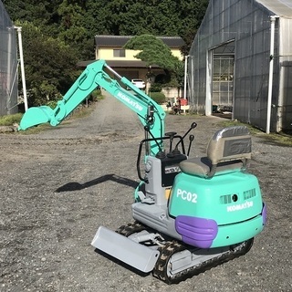 ●コマツ KOMATSU●ミニユンボ●PC02-1A●978 h●新品ゴムキャタ Yahoo!オークション - コマツ KOMATSU ミニユンボ PC02-1A 545