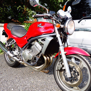 カワサキ バリオス  250cc 単車 赤 まぁまぁ綺麗