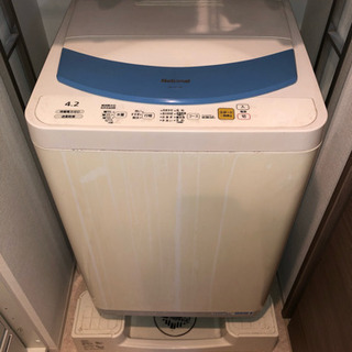 お取引中 全自動洗濯機 乾燥 ナショナル NA-F42M8