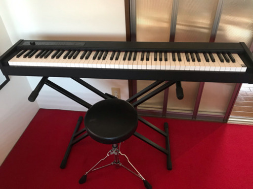 KORG 電子ピアノ D1 88鍵盤 ペダル・椅子・スタンド付き