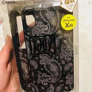 新品未開封♡ペイズリー柄♡iPhone XR IJOY スマホケース