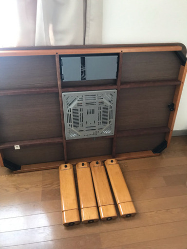 大型家具調こたつ 継脚 引き取りのみ