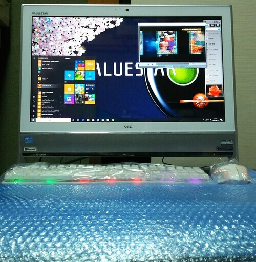 VALUESTAR改⑫　Core i5 SSD+HDD ハイブリッドドライブ 4TB Win10　地デジ・BS・CSｘ３