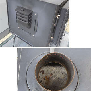 PayPay対応 薪ストーブ◇ロマンチカル薪ストーブ煙突上出し 脚長さん ピザオーブンなし 暖房  札幌市西区西野