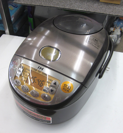 札幌 極め炊き 象印 5.5合炊き IH 炊飯ジャー 炊飯器 2015年製 NP-VN10 ブラウン